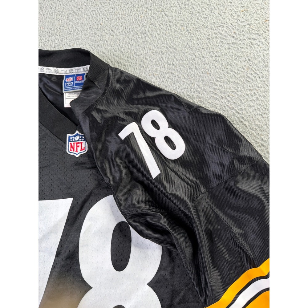 NWT Alejandro Villanueva Pittsburgh Steelers #78 NFL Pro Line Football Jersey XL - Picture 7 of 11